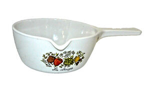 Vintage Corning Ware Spice of Life La Sauge P-89-B 2.5 Cup Saucepan P-82-b 750ml